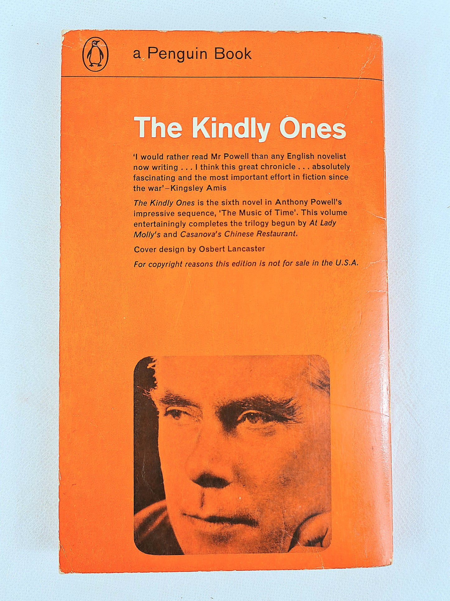 The Kindly One's by Anthony Powell. Vintage Penguin paperback