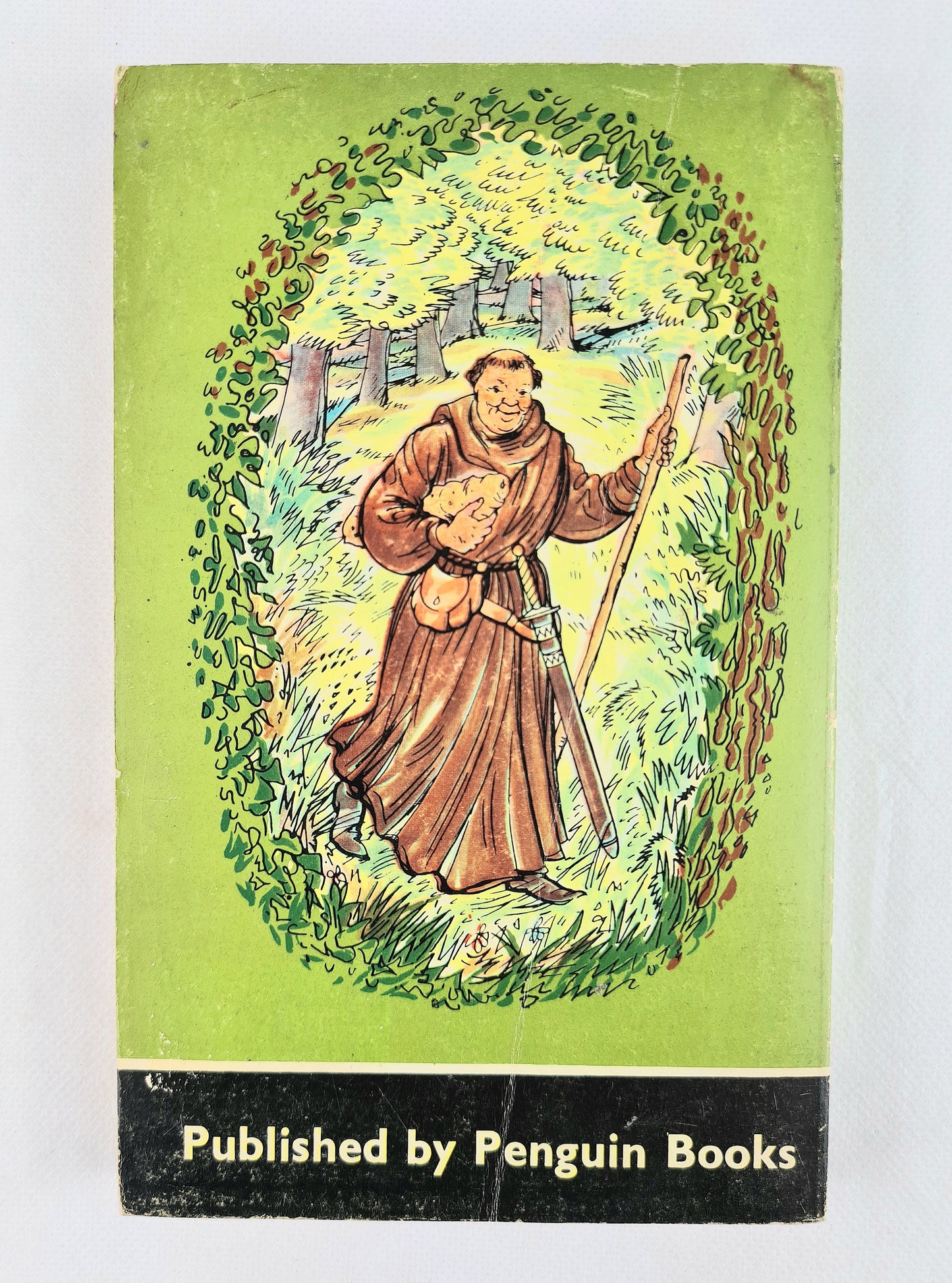 Robin Hood by Roger Lancelyn Green. Vintage children's book. Puffin Books