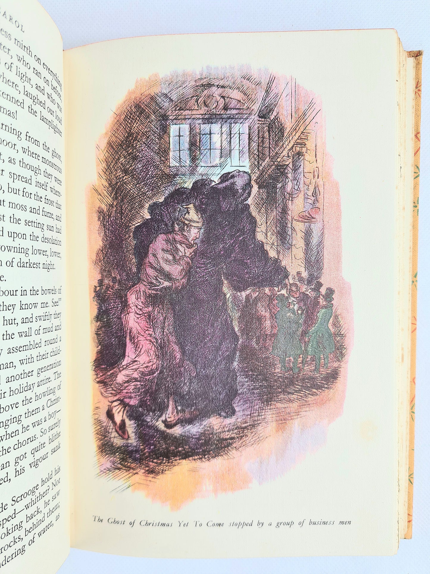 Christmas Stories by Charles Dickens. Illustrated vintage book. Hardback