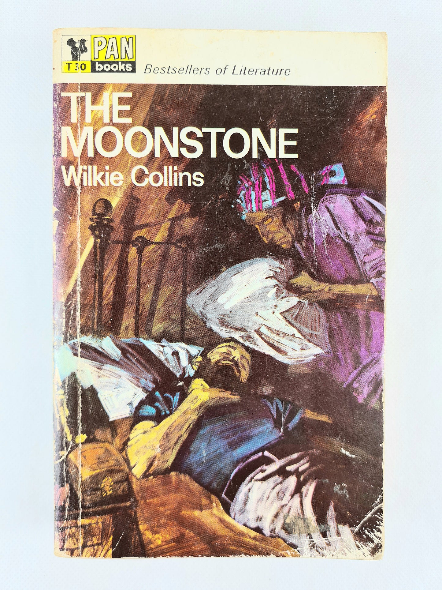 The Moonstone by Wilkie Collins. Paperback book. Pan books 