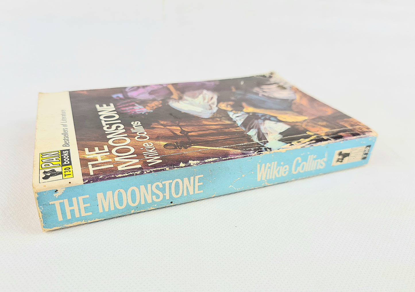 The Moonstone by Wilkie Collins. Vintage paperback book. Pan books