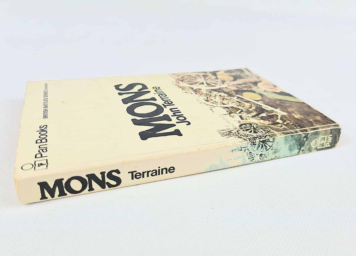 Mons by John Terraine. Vintage history book. Paperback