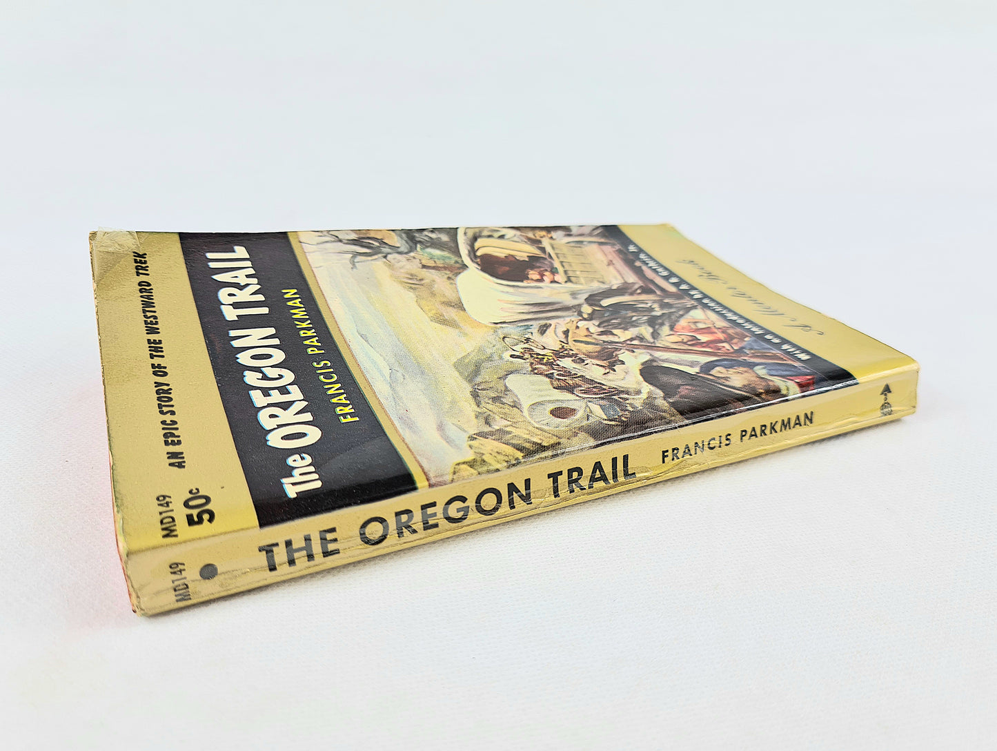 The Oregon Trail by Francis Parkman. Vintage paperback book