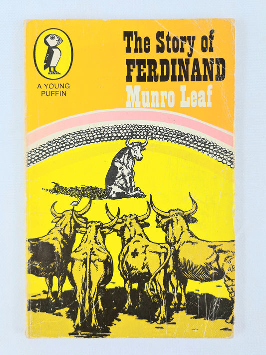 The story of Ferdinand. Vintage childrens book 