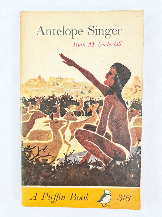 Antelope Singer, vintage childrens book 