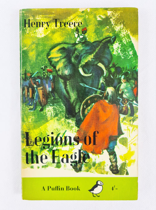 Legions of the Eagle, vintage childrens book with a nice cover design 