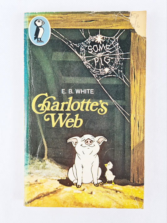 Vintage copy of Charlotte's Web, puffin books 