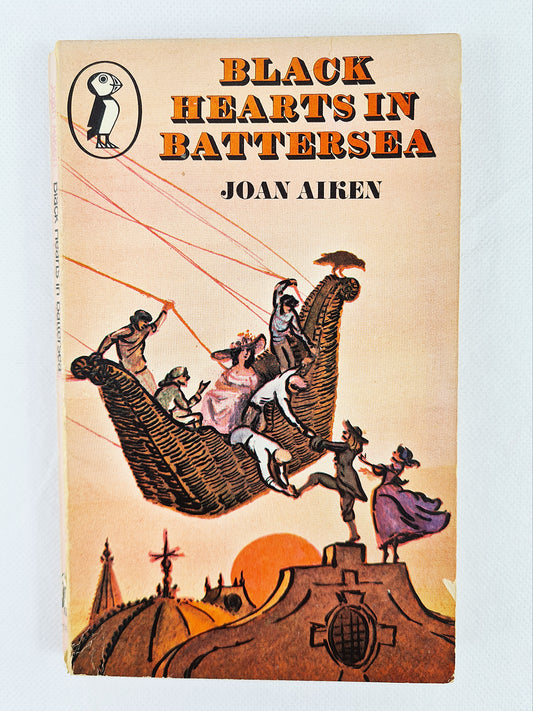 Black Hearts In Battersea, vintage childrens book by Joan Aiken 