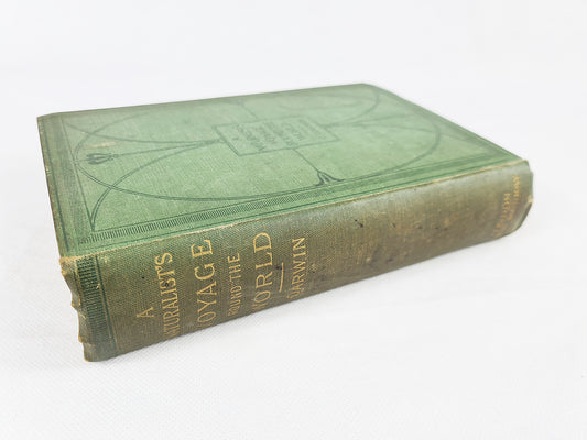 Antique charles darwin book 