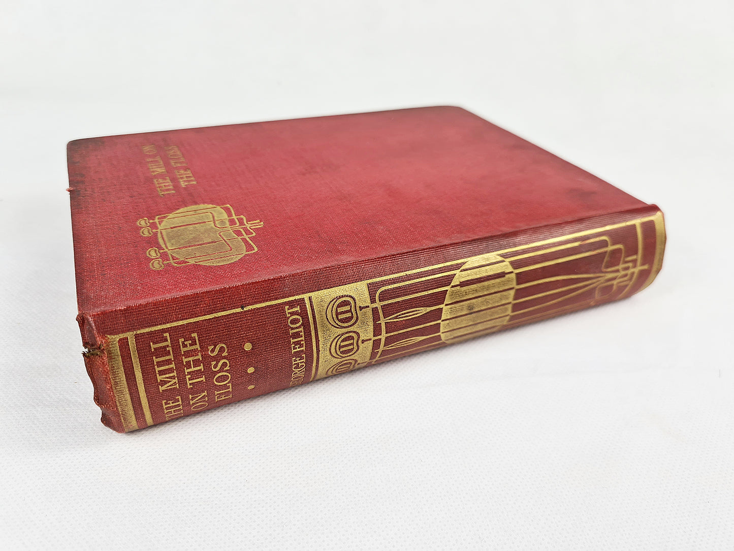 The Mill On The Floss by George Eliot. Antique book 