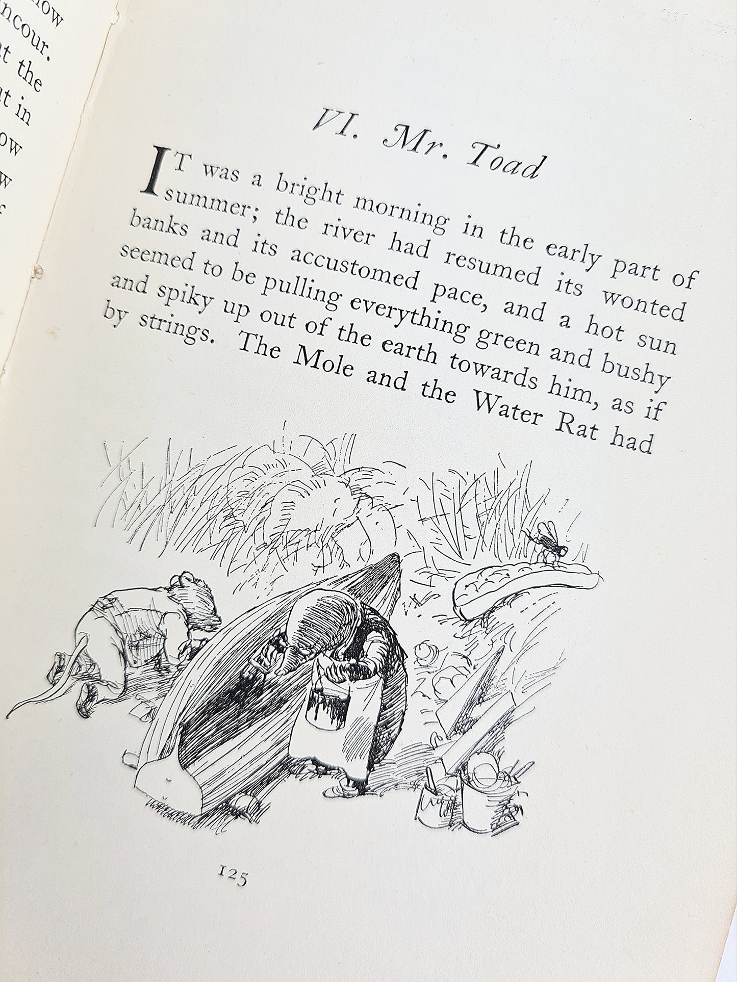 The Wind In The Willows by Kenneth Grahame. 1931 edition, Illustrated by Ernest H. Shepard