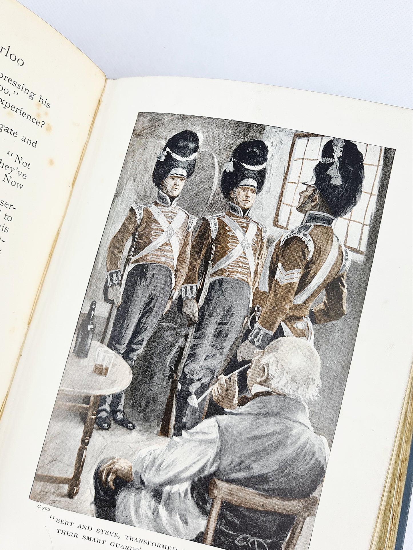 On The Field Of Waterloo by Captain F.S Brereton. First Edition 1915