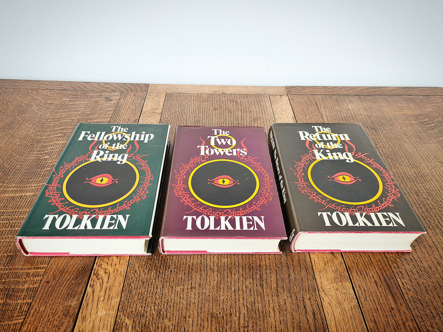 J.R.R Tolkien, The Lord Of The Rings Trilogy, Rare Second Editions 1978