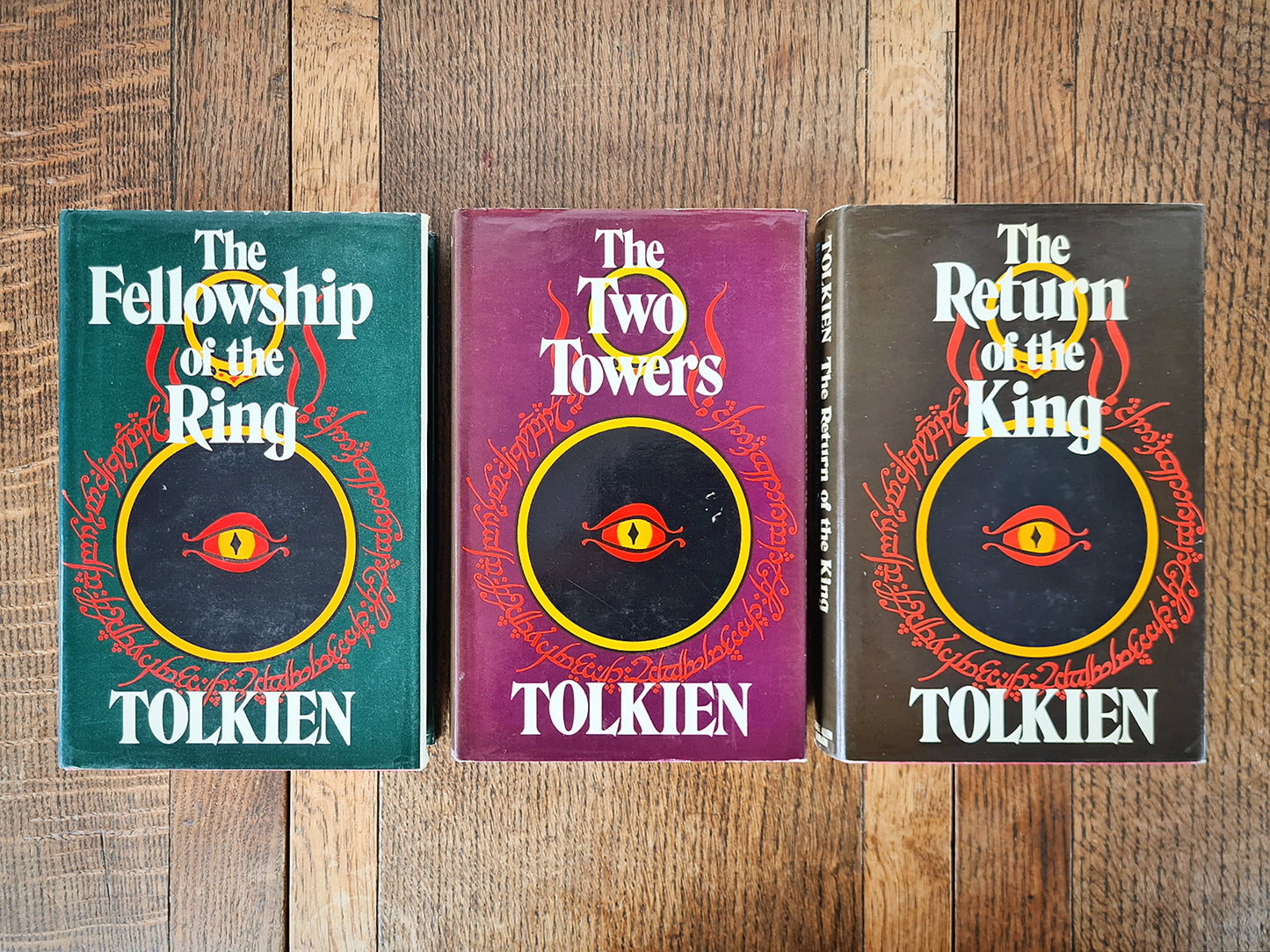 J.R.R Tolkien, The Lord Of The Rings Trilogy, Rare Second Editions 1978