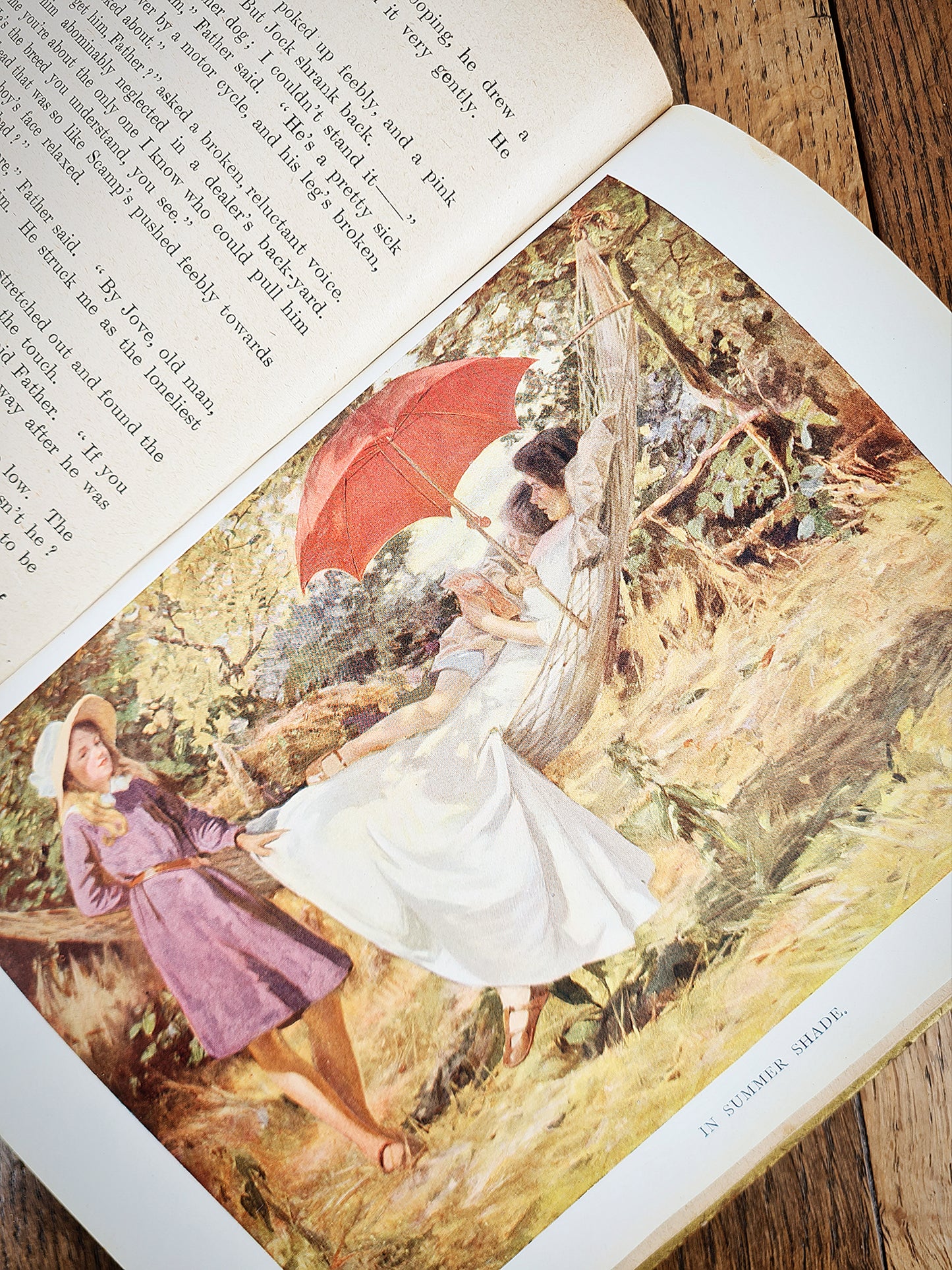 Wonder Book, a picture annual for boys and girls. Antique childrens book 1915