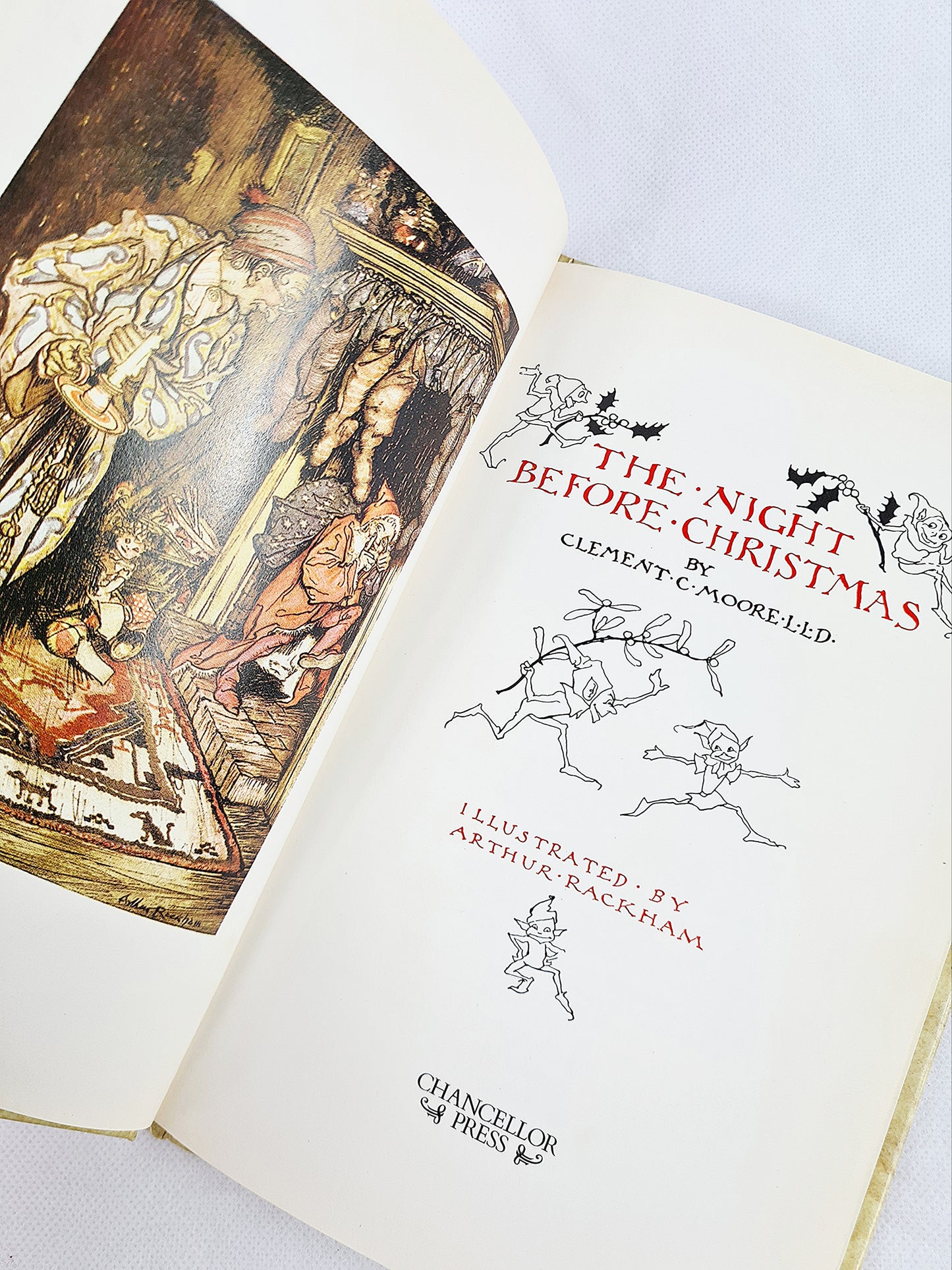 The Night Before Christmas, Illustrated By Arthur Rackham