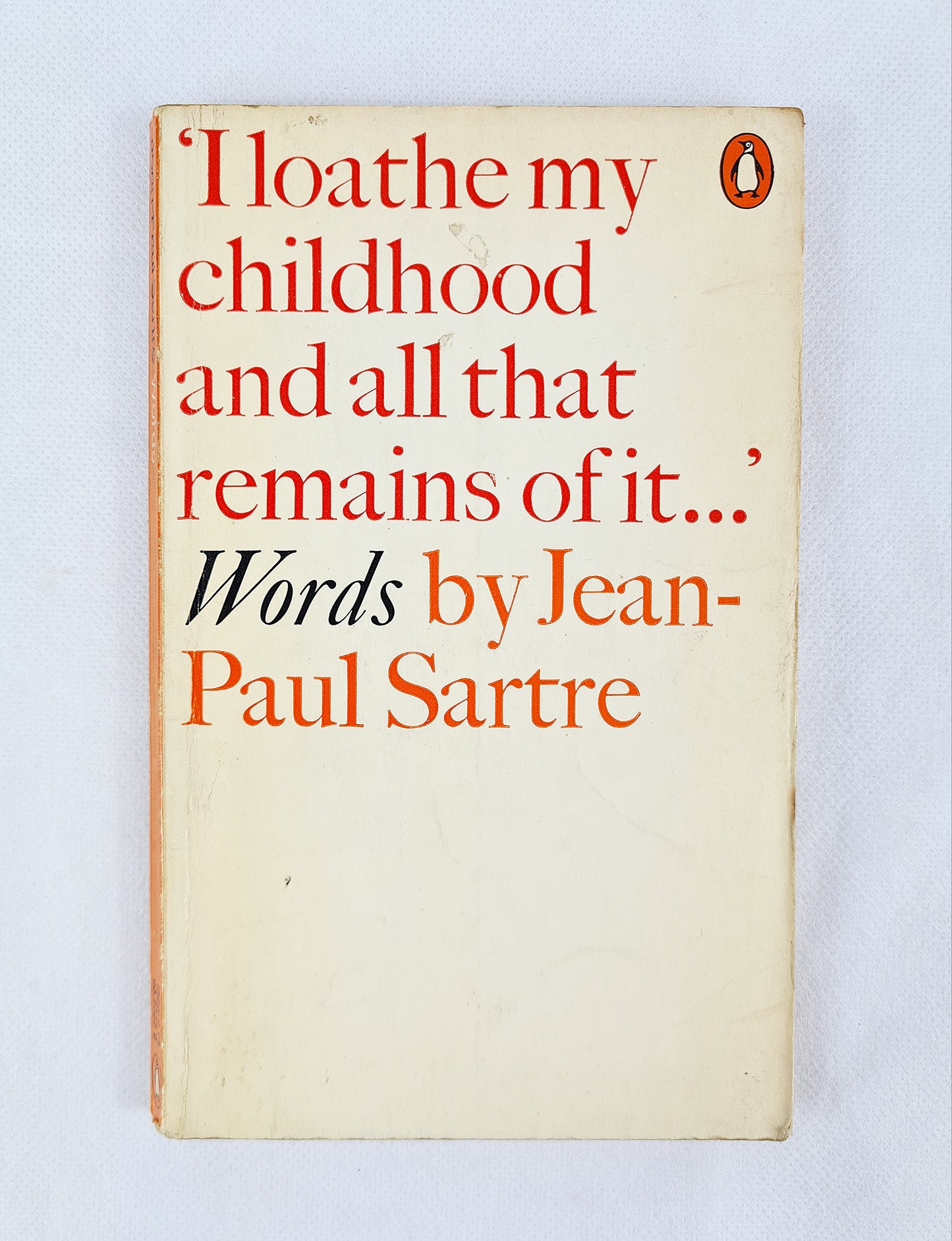 Words, Jean Paul Sartre