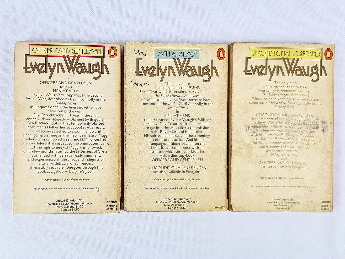 Sword Of Honour Trilogy, Evelyn Waugh