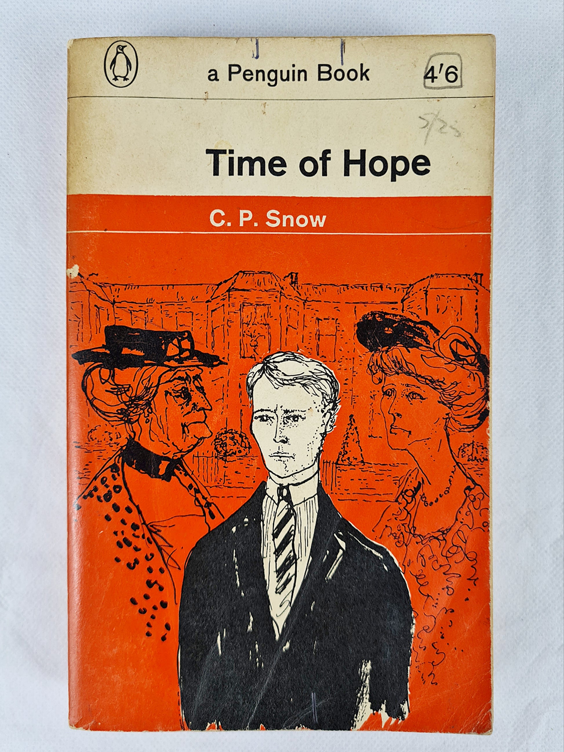 Orange penguin book, time of hope c p snow