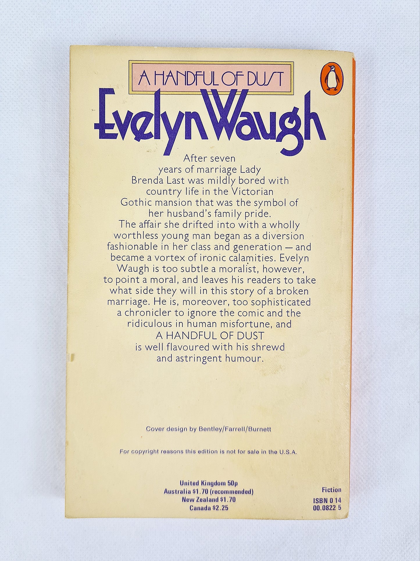 A Handful Of Dust, Evelyn Waugh