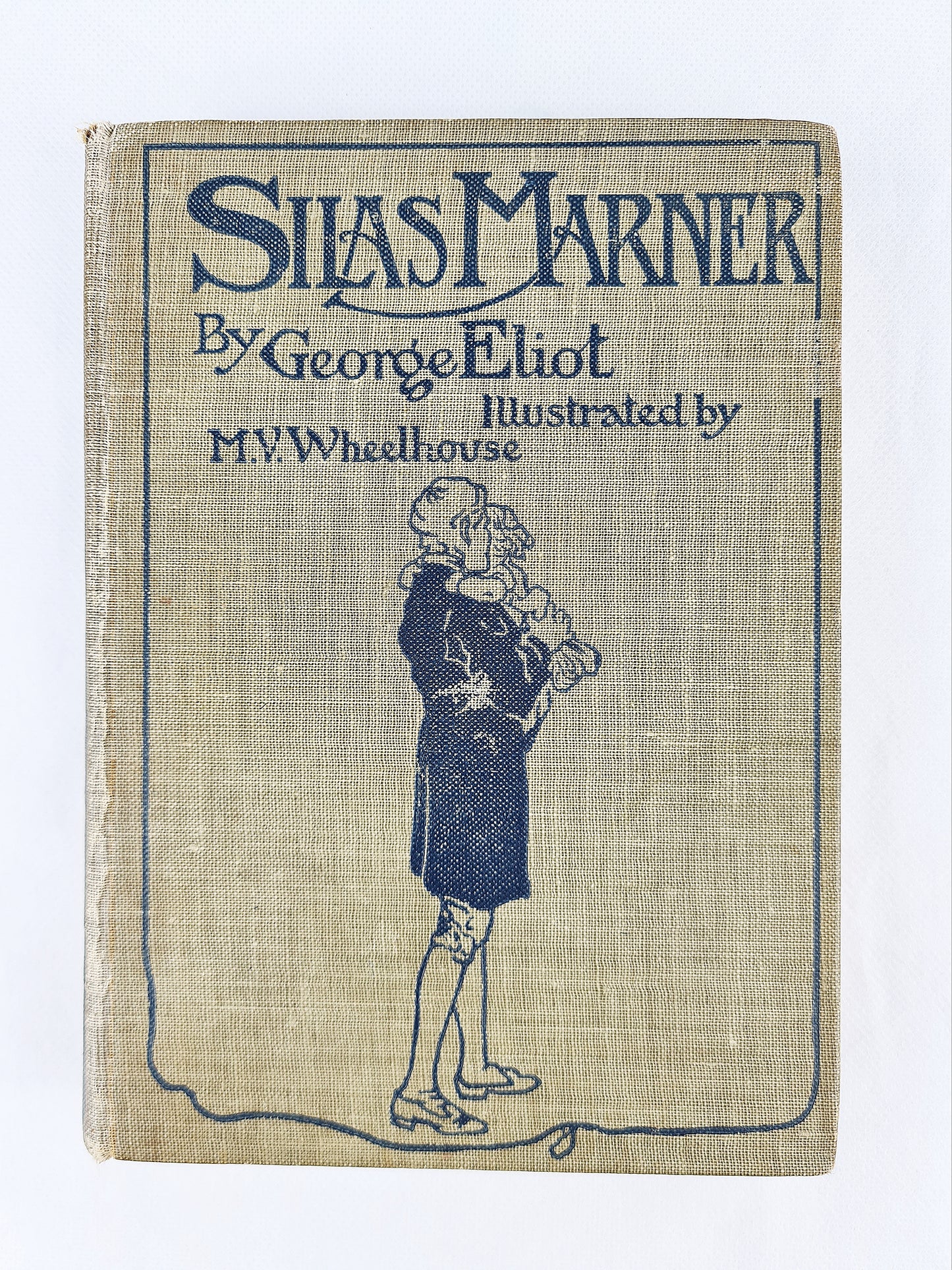 Silas Marner by George Eliot, antique book