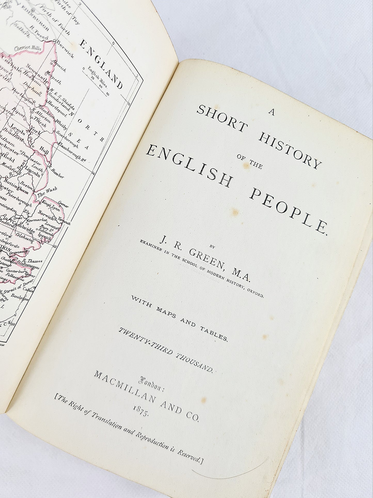 A Short History Of The English People, J.R Green M.A