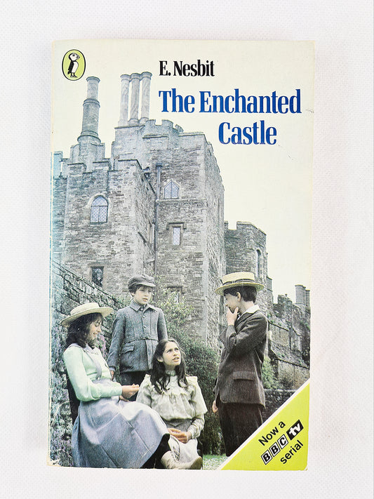 The Enchanted Castle by E Nesbit, vintage childrens book 