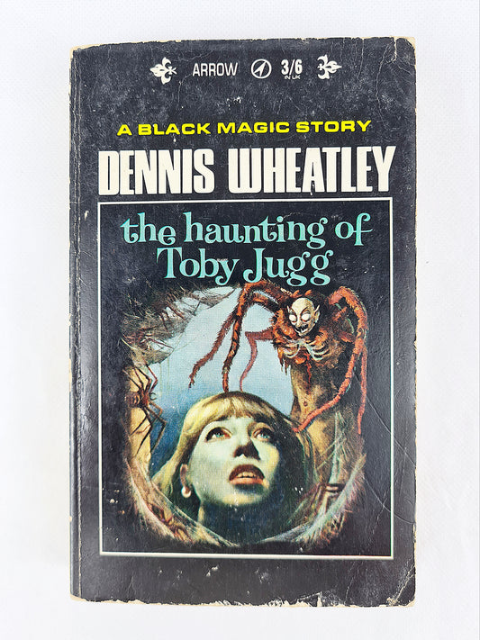 Vintage Dennis Wheatley Book, the haunting of Toby Jugg