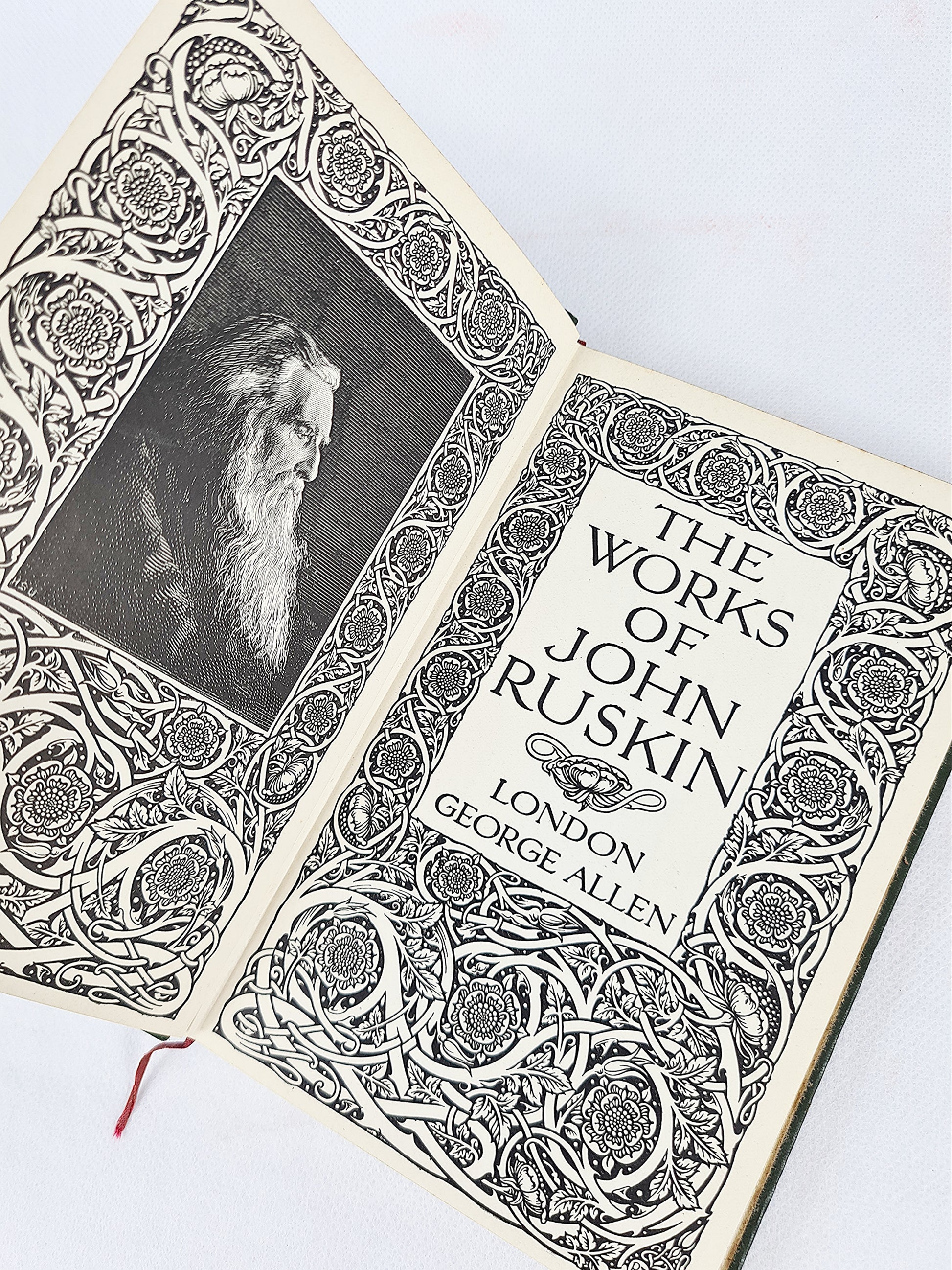 The Works Of John Ruskin, antique book