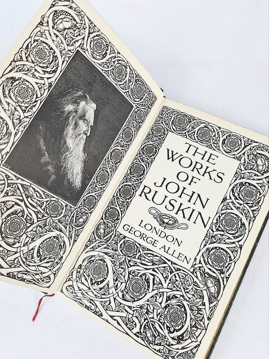 The Works Of John Ruskin, antique book