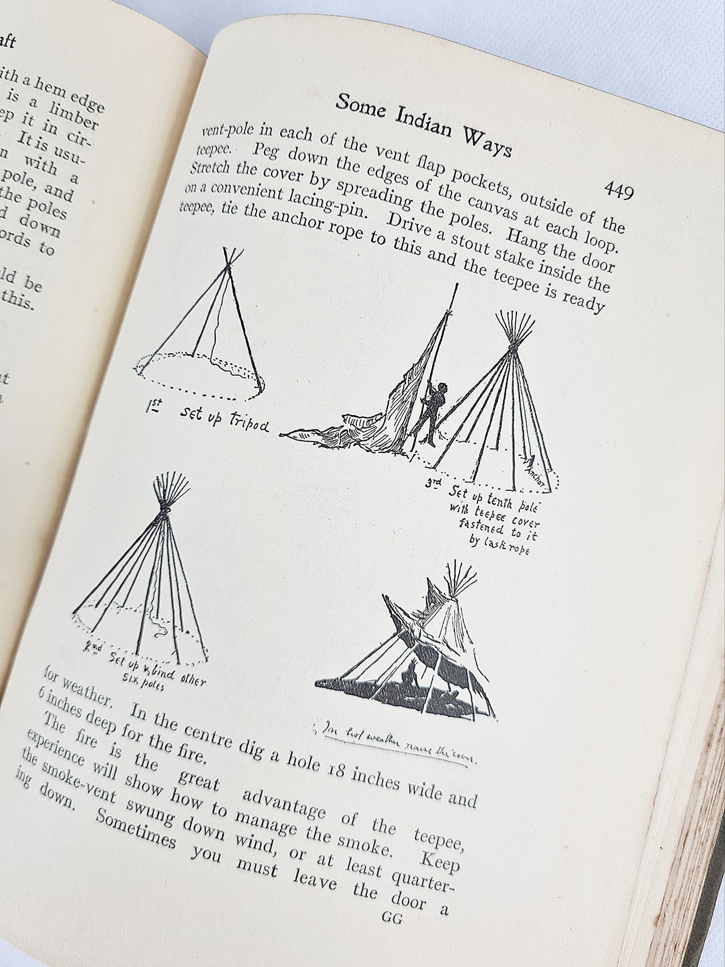 First Edition - The Book Of Woodcraft And Indian Lore, Ernest Thompson Seton