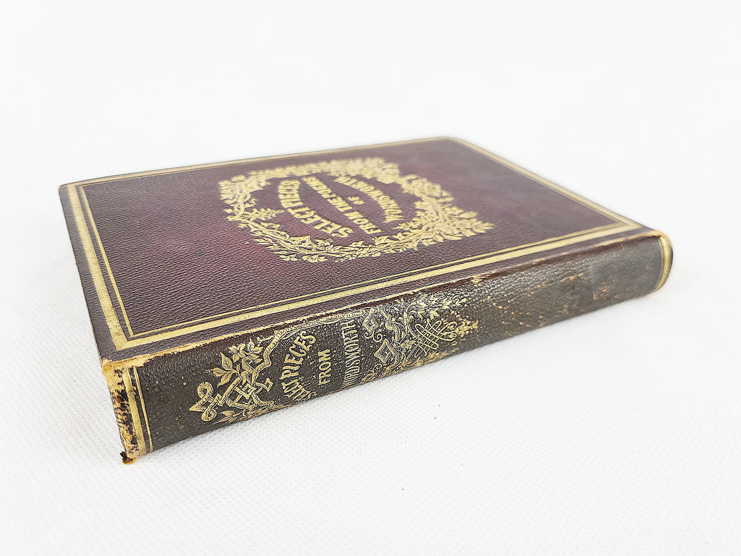 Old poetry book by william wordsworth 