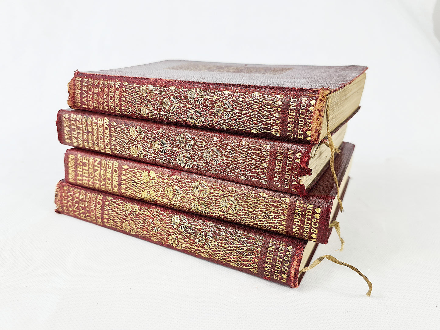 Decorative Red Book Group, George Borrow Books