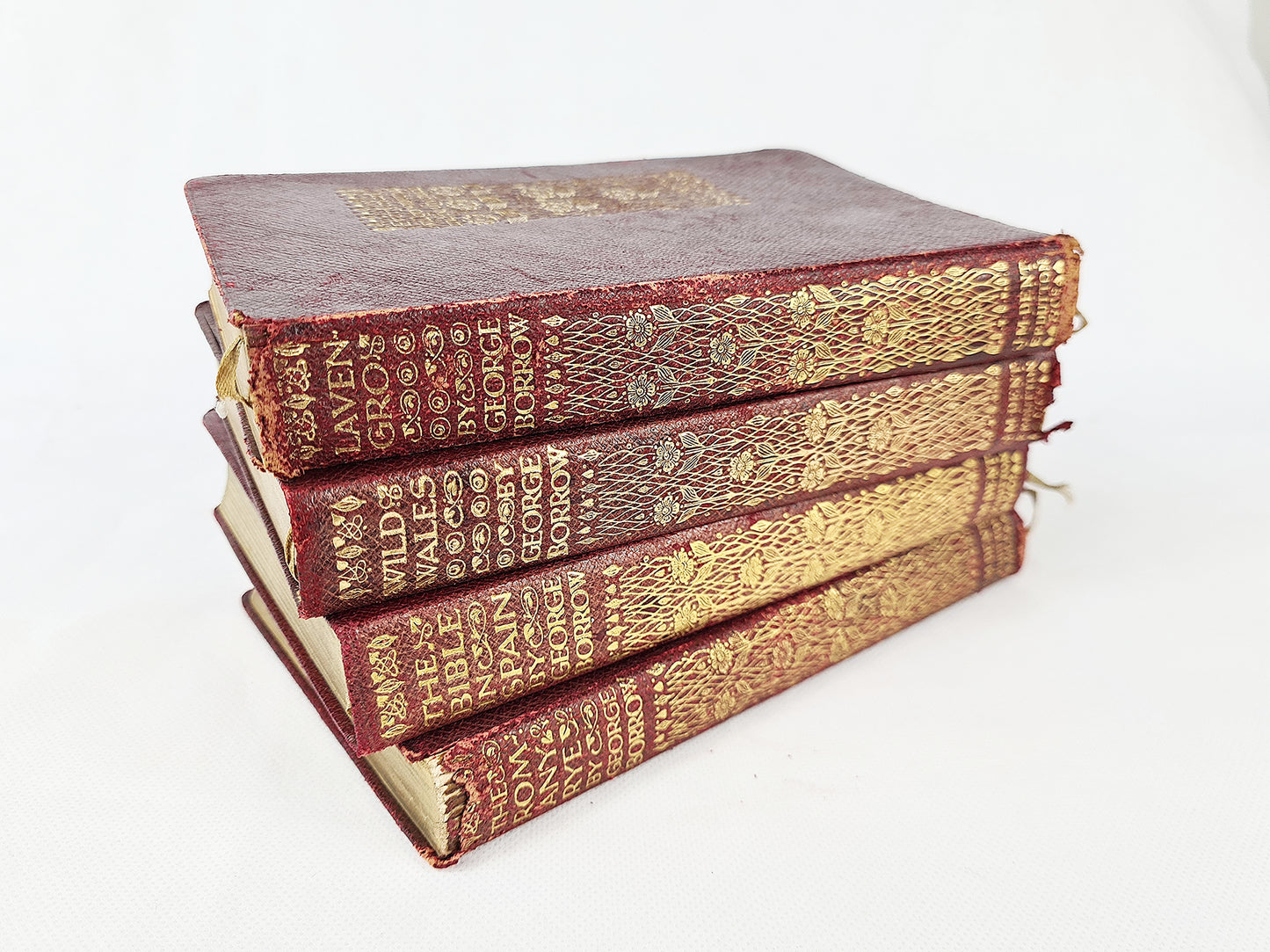 Decorative Red Book Group, George Borrow Books